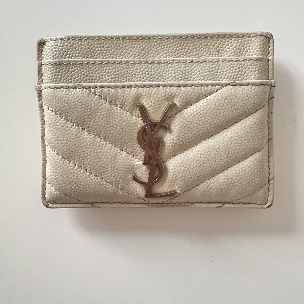 SOLD Authentic Saint Laurent Card Holder
